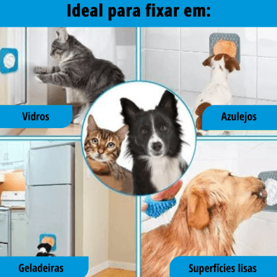 Limpa Patas PataCleanConfort™ | Para Gato e Cachorro - Best Pets Web